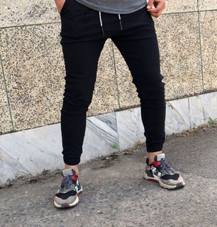 اسلش مشکی پارچه نیل دمپا گتر 2026 کد 35351